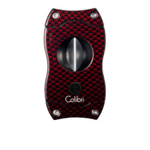 Colibri V-Cut - Red carbon fibre print