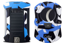 Colibri Daytona Camo + Cutter Gift set - Blue