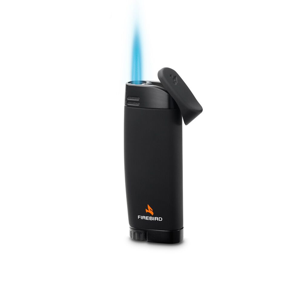 Firebird Fusion Jet Lighter - Black - Cigar Hut