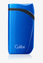Colibri Falcon Single Jet Lighter - Metallic Blue