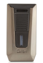 Colibri Slide Double Jet Lighter - Gunmetal & Matte Black
