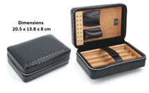 Four cigar travel case