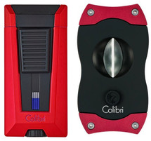 Colibri Stealth 3 + V-Cut Gift Set - Red