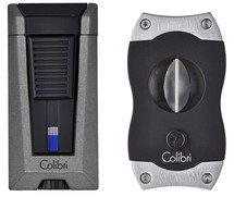 Colibri Stealth 3 + V-Cut Gift Set - Metallic Charcoal