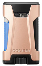 Colibri Rebel Double Jet Lighter - Matte Rose Gold