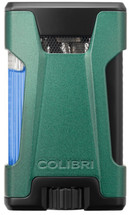Colibri Rebel Double Jet Lighter - Matte Green