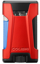 Colibri Rebel Double Jet Lighter - Matte Red