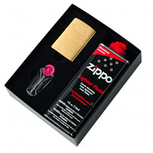 Zippo All-in-One Gift Set - Brass