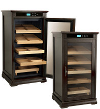 Redford Espresso 1250 Count Electronic Humidor by Prestige Imports