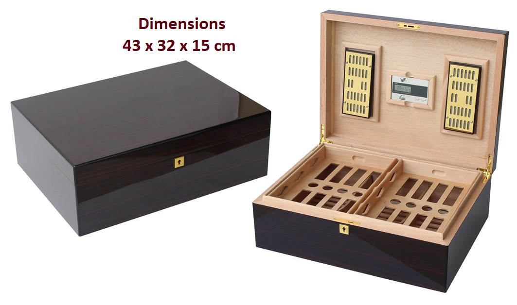 The Roma Desktop Humidor Cigar Hut