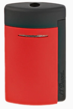 S.T. Dupont New MiniJet Lighter - Matte Black & Red