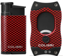 Colibri  Evo + S-Cut Gift Set - Red Carbon Fibre