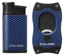 Colibri  Evo + S-Cut Gift Set - Blue Carbon Fibre