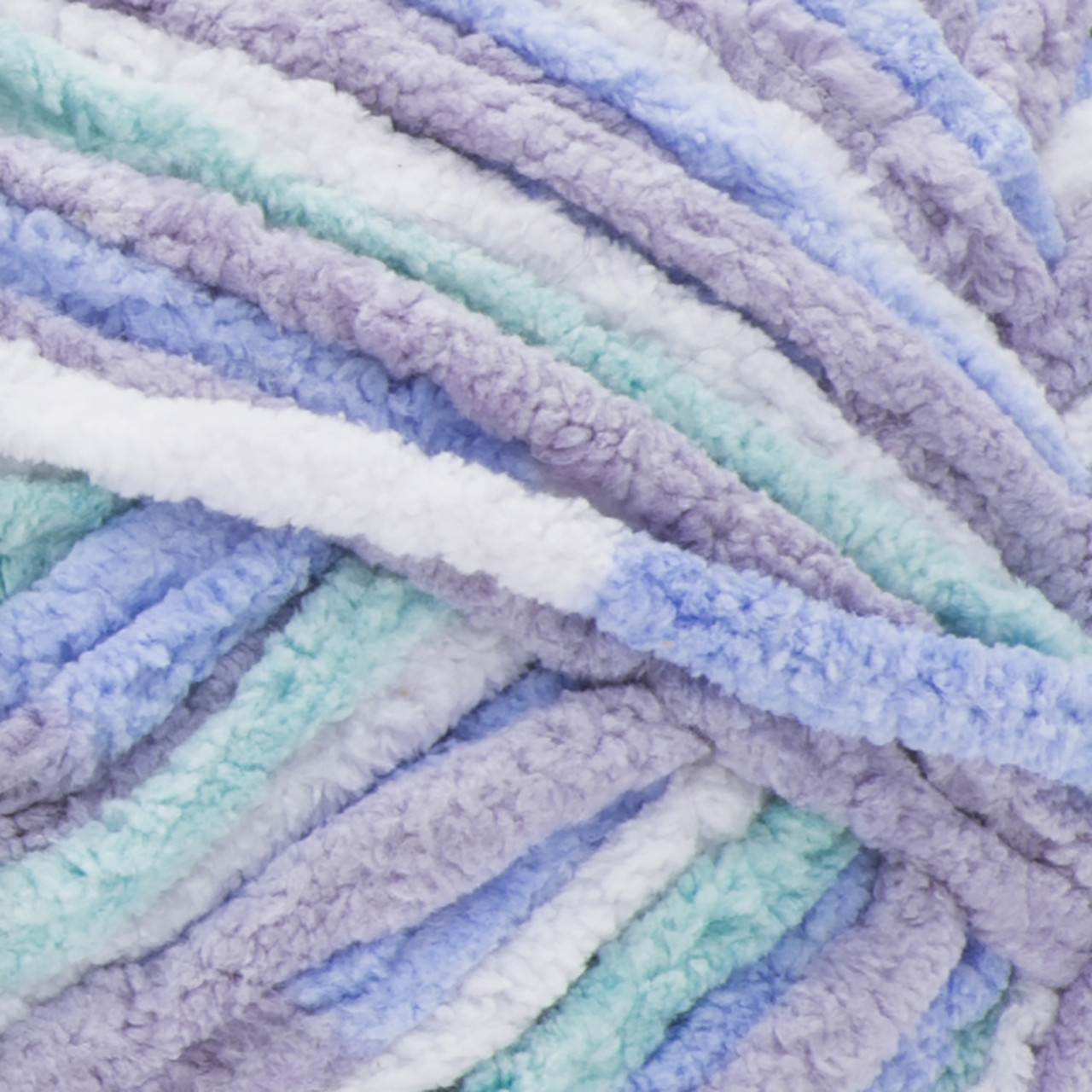 Bernat Posy Purple Baby Blanket Yarn - Big Ball (6 - Super Bulky), Free