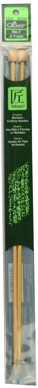 Clover Tools Takumi Bamboo 2-Pack 13" Single Point ...