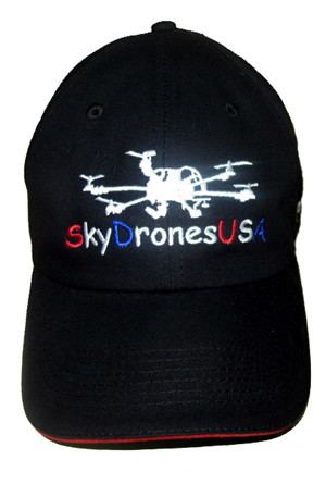 SkyDronesUSA Cotton Baseball Hat