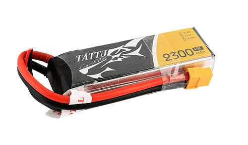 Tattu 2300mAh 45C 3S1P Lipo Battery Pack
