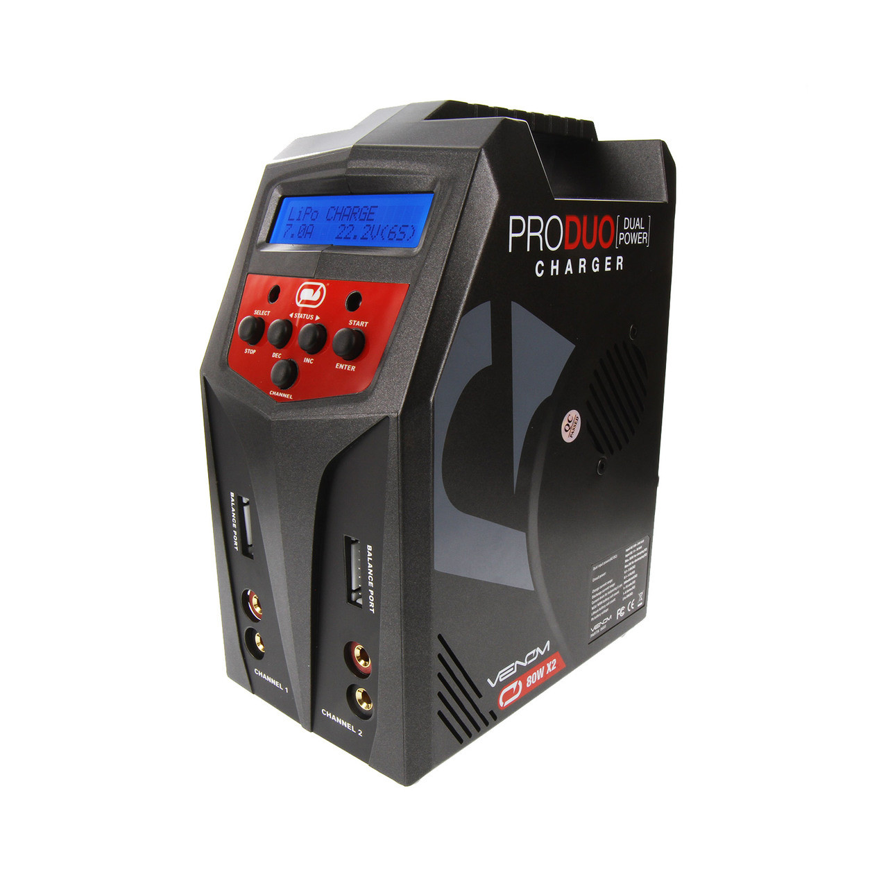 Venom Pro Duo 80w X2 Dual Ac Dc 7a Lipo Lihv Nimh Rc Battery Balance Charger Venom Pro Duo 80w X2 Dual Ac Dc 7a Lipo Lihv Nimh Rc Battery Balance Charger