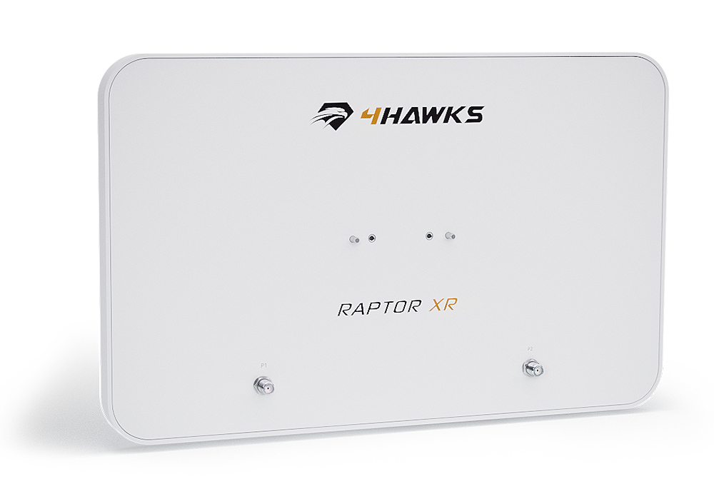4Hawks Raptor XR Range Extender Antenna | DJI P4 PRO / P4 ADV / Inspire 2 (RAPTORXR)