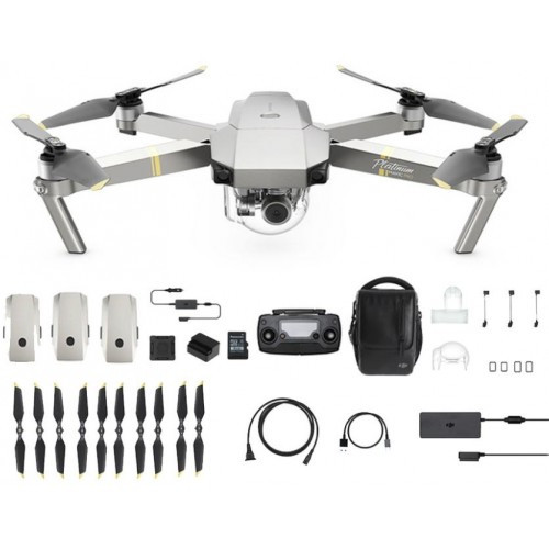 DJI Pro Platinum Fly More Aerial Drone