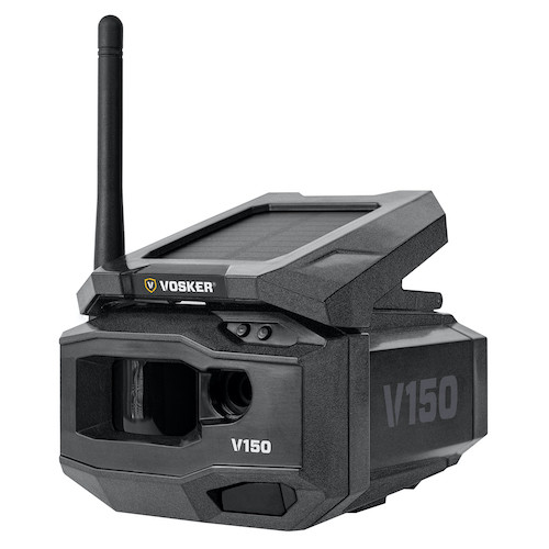 VOSKER V150 – Solar Powered 4G-LTE Cellular Outdoor Security Camera (V150)