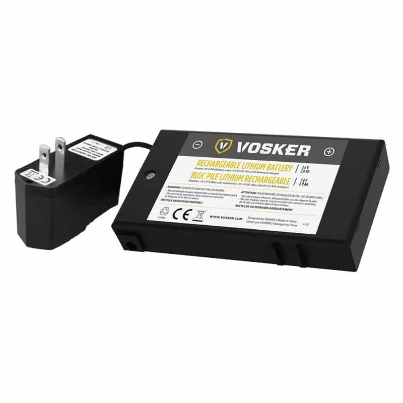 Vosker V200 Rechargeable lithium battery pack and AC charger (V-LIT-BC)