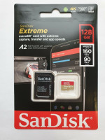 SanDisk Extreme SDXC UHS-I 128GB 90MB/s 600x SD Card