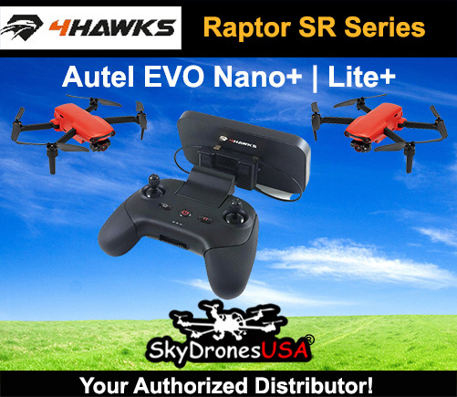 4Hawks Raptor SR Antenna for Autel EVO Nano+ | Lite+ | EFA Controller139 (A141S)