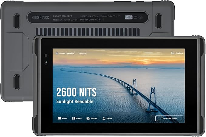 HugeRock X7 Rugged Tablet 2600nit