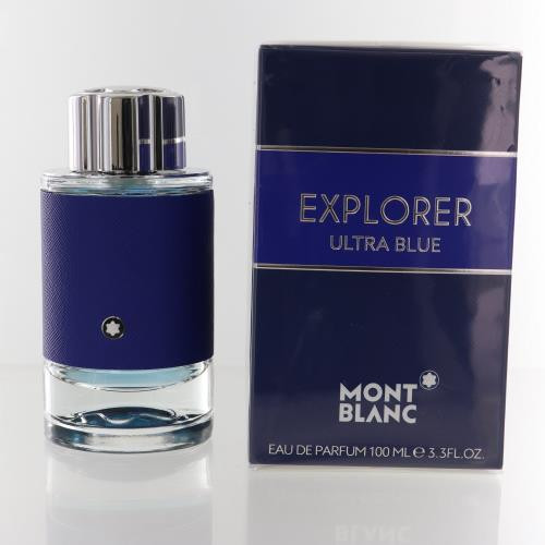 Mont Blanc Explorer Ultra Blue by Mont Blanc for Men | 3.3 Oz Eau De Parfum  Spray