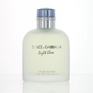 D & G Light Blue 4.2 Oz Eau De Toilette Spray by Dolce & Gabbana NEW for Men