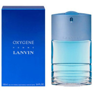 Oxygen 3.3 Oz Eau De Toilette Spray by Lanvin NEW Box for Men