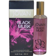 Jovan Black Musk 3.25 Oz Edc Spray By Jovan New In Box For Women