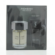 Ysl L Homme 2 Pc Gift Set With 3.4 Oz By Yves Saint Laurent For Men