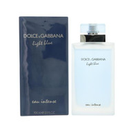D & G Light Blue Eau Intense 3.3 Oz Eau De Parfum Spray by Dolce & Gabbana NEW
