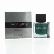 Encre Noir Sport 3.3 Oz Eau De Toilette Pour Homme Spray by Lalique NEW Box for Men