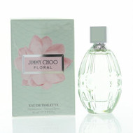 Jimmy Choo Floral 3.0 Oz Eau De Toilette Spray by Jimmy Choo NEW Box for Women
