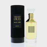 Velvet Oud 3.4 Oz Eau De Parfum Spray by Lattafa NEW Box for Men