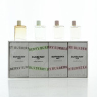 Burberry Ladies Her Mini Set 4 Piece Gift Set with 0.16 Oz by Burberry NEW For Women