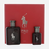 Polo Red 2 Piece Gift Set with 4.2 Oz by Ralph Lauren NEW For Men
