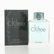 Ck Free 3.3 Oz Eau De Toilette Spray by Calvin Klein NEW Box for Men