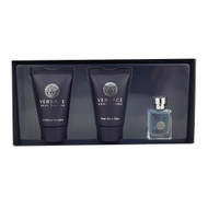 Versace Signature 3 Pc Gift Set With 0.17 Oz By Versace For Men