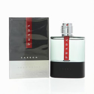 Prada Luna Rossa Carbon 3.3 Oz Eau De Toilette Spray by Prada NEW Box for Men