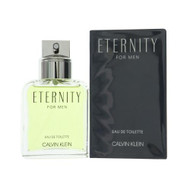Eternity 3.3 Oz Eau De Toilette Spray by Calvin Klein NEW Box for Men