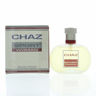 Chaz Sport 3.4 Oz Eau De Toilette Spray by Chaz NEW Box for Women
