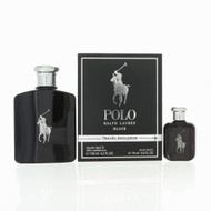 Polo Black 2 Piece Gift Set with 4.2 Oz by Ralph Lauren NEW For Men