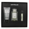 Mont Blanc Explorer Platinum By Mont Blanc 3 Piece Gift Set - 3.3 Oz Eau De Parfum Spray, 0.25 Oz Eau De Parfum Spray, 3.3 Oz All Over Shower Gel For Men - Gift Set (3386460139199)