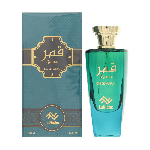 Qamar By Luniche 3.4 Oz Eau De Parfum Spray For Unisex - Box (850039142390)