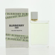 Burberry Her 1.6 Oz Eau De Toilette Spray by Burberry NEW Box for Women