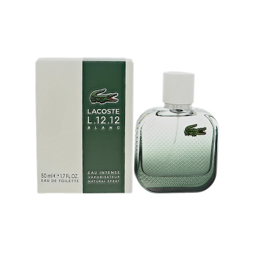 Lacoste Eau De Lacoste L.12.12 Blanc By Lacoste 1.7 Oz Eau De Toilette Spray For Men - Box (3616303459901)